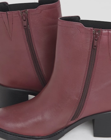 Lady Block Heel Chelsea Boots - Extra Wide Fit (EEE)