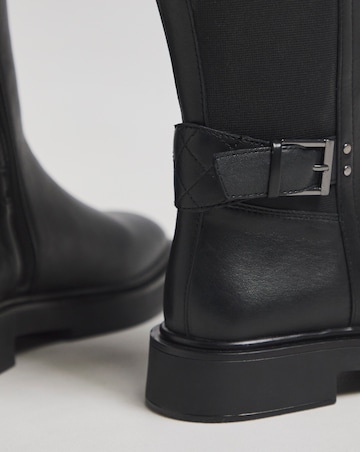 Kylo Chelsea Leather Ankle Boots Wide E Fit