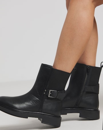 Kylo Chelsea Leather Ankle Boots Wide E Fit