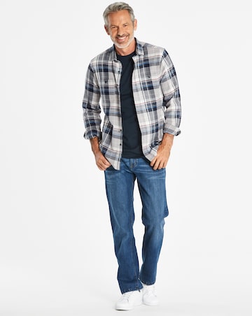 Loose Stonewash Jeans 31 in