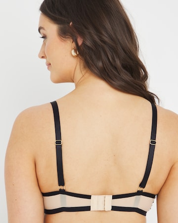 Luna Embroidery Plunge Bra