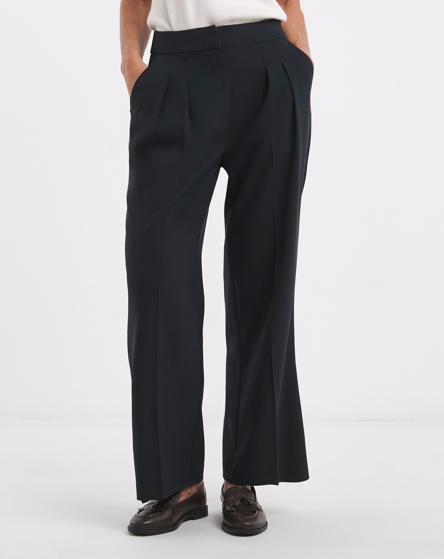 Triple Pleated Trousers | Shukr Clothing