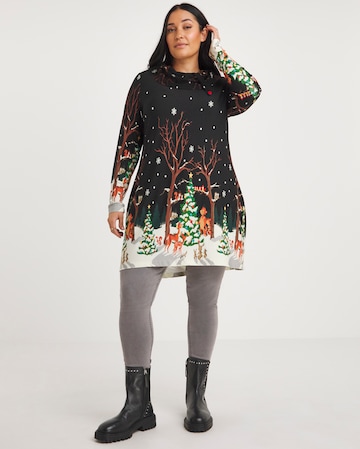 Joe Browns Black Winter Wonderland Christmas Tunic